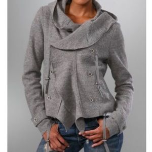 free people wool cinch front jacket